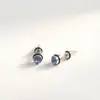 Nueva oferta especial: Pendientes de moda de acero inoxidable de lujo ligero personalizados, acero de titanio, alta calidad, conservan el color, versátiles, diseño unisex