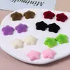 Parche de Estrella de Cinco Puntas Colorido Suave Versátil Pasador para el Cabello Pendientes Tocado Accesorios para Joyería Hecha a Mano DIY Venta al por Mayor
