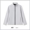 Roupa de Trabalho Personalizada com Impressão de Logo, Corta-Vento, Impermeável, Respirável, Jaqueta Moderna com Gola Alta e Material Soft Shell