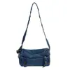 Nuevo bolso de hombro personalizable con cerradura estilo japonés para hombres y mujeres, bolso cruzado deportivo y casual de lona, mochila pequeña de hombro para ciclismo al aire libre
