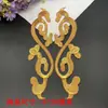 Aplique de tecido bordado com padrão dourado e prateado, Aplique decorativo estilo antigo chinês, Acessórios para roupas étnicas