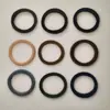 2026 Novo Elástico de Borracha Espesso e de Alta Elasticidade para Prender Cabelo de Mulheres, Corda de Cabelo com Argola de Toalha de Nylon para Rabos de Cavalo Altos, Acessório de Cabelo
