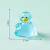 Figura de pato creativa y linda que brilla, perfecta para una noche relajante. Decoración DIY, accesorio de bolsa sorpresa, paisaje en miniatura y pequeño adorno de escritorio