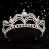 Tocado corona de plata para novia fiesta de cumpleaños de princesa Corona accesorios para vestido de boda fotografía de viaje accesorios de boda