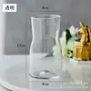 Jarrón de vidrio electrochapado de lujo ligero, recipiente transparente moderno y simple para flores hidropónicas, decoración de alto valor estético para sala de estar y mesa de comedor