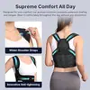 Corrector de Postura para Hombres y Mujeres, Unisex, con Soporte Lumbar, Abertura para Hombros, Espalda Bonita, Espalda Recta, Presión Invisible, Excelente Corrección de Postura