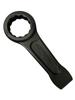 Llave de Impacto Resistente de Boca Abierta con Mango Recto de Cabeza Única con Martillo de Impacto Endurecido Llave de Impacto No Estándar Rígida 77-57 #