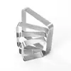 Anillo para pastel y mousse de acero inoxidable 304 nuevo transfronterizo, anillo de torre ovalado, lijado, anillo ovalado para tarta de frutas francesa