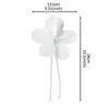 Venta Caliente de Moda Simple Estilo Coreano Malla Estereoscópica Flor de Malla Correa Decorativa Flor Accesorios de Ropa Pegatinas de Tela Decoración de Falda