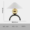 Luminária de Mesa Criativa de Luxo Leve, Estilo Minimalista Nórdico de Designer, Decoração Suave para Casas Modelo, Sala de Estar, Quarto, Luminária Decorativa de Cabeceira para Uso Doméstico