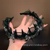 Tiara Pente de Malha Cristal de Alta Qualidade, Acessório de Cabelo de Seda Tendência, Novo Estilo 2026, Tiara de Coroa Alta para Sair