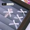 Populares Accesorios de Arte de Uñas de Moño de Malla Serpentinas de Organza Accesorios de Uñas Portátiles Lazos de Tela Accesorios para Uñas