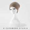 Gorro de Cachemira Suave y Acogedor para Mujer, Color Sólido, Moderno y Casual, Nuevo Gorro Slouchy Protector de Orejas para Otoño e Invierno, Elegante Gorro de Punto para la Cabeza