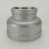 Reductor de fundición de acero inoxidable 304, accesorio de rosca interior, conector de fontanería de diámetro variable 316 con rosca interior