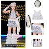 Ropa de Baile Jazz para Niñas Hip-Hop Genial y Atractiva Moda Elegante para Niñas Traje de Pasarela Ropa de Moda Urbana Hiphop para Niños