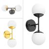 Zhongshan Luminárias Arandela de Parede para Cabeceira Luxo de Alta Qualidade Arandela de Parede de Vidro Luminária de Cabeceira Iluminação para Sala de Estar Quarto Estudo Corredor