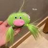 Presilha de Cabelo Bico de Pato Boneca Feia Estranha Nicho Menina Pelúcia Fofa Feia Testa Cabelo Quebrado Franja Presilha Vitalidade Acessórios de Cabelo para Mulheres