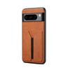 Adequado para Google 11Proxl Slot para Cartão Faixa Elástica Pixel10 Capa para Celular Capa Traseira Couro Protetor Anti-Queda