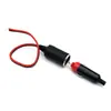 Encendedor de cigarrillos hembra Funda cargador de coche Seat cargador de coche hembra asiento encendedor de cigarrillos con cable cargador de coche de cobre puro hembra asiento