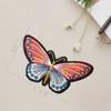 Nueva Calcomanía de Tela de Mariposa Calcomanía Bordada de Libélula Parche de Aves Calcomanía Bordada de Flor de Ciruelo Pequeño Calcomanía para Planchar Zhang Zi Accesorios de Ropa
