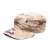 Boina Tática Camuflada Militar para Homens, Boina Militar Octogonal para Exterior para Homens e Mulheres, Chapéu Casual de Aba Reta, Chapéu de Treinamento Camuflado Estilo Americano