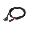Adequado para Scooter Elétrica 5Plus Conjunto de Porta de Carregamento Original Conector de Alimentação Montagem de Conexão de Soquete de Energia