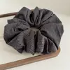 Estilo Coreano Floral de Gama Alta Goma para el Pelo de Intestino Grande Cola de Caballo Baja Estilo Perezoso Versátil Flor para el Cabello Accesorio para el Cabello Goma para el Pelo para Cola de Caballo Mujeres