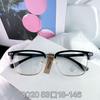 Nueva Moda para Hombre Negocios Montura Cuadrada Ceja Estante Montura de Gafas Tendencia de Moda Mismo Estilo Xiaohongshu Aleación Montura Completa