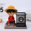 Sujetalápices One Piece Luffy Gran Capacidad Multifuncional Estilo Ins Casual Almacenamiento de Escritorio Gadget Práctico Papelería para Estudiantes Oficina