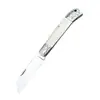 Cuchillo Plegable de Acero Inoxidable en Stock para Acampar y Defensa Personal, Portátil Multifuncional de Alta Dureza Exquisito Cuchillo Plegable para Fruta para Exteriores