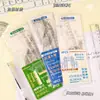 Set de Reglas de Dibujos Animados Lindas de Cuatro Piezas para Estudiantes de Primaria Set de Papelería Regla Escuadra Transportador Material Escolar Venta al por Mayor