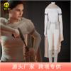 Roupas completas de cosplay de Star Wars Padmé Amidala Queen Cos para filme feminino