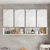 Gabinete de pared para cocina, gabinete de almacenamiento de pared de aleación de aluminio, gabinete de pared, gabinete de pared simple para balcón y baño