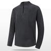 Camiseta de Manga Comprida com Meio Zíper Masculina Adulta Outono e Inverno Moletom Veludo Austríaco Quente Amigo da Pele Top Roupa Quente de Inverno para Exterior