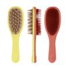 Massageador de Shampoo Dupla Face Transfronteiriço Silicone Dentes Grossos com Cabo Limpeza Profissional do Couro Cabeludo Pente Antipruriginoso