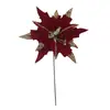 Flor de Navidad Nueva Flor Artificial Flor Seca Arreglo de Atmósfera Festiva Estilo Europeo Adornos de Flor Inmortal Decoración de Árbol de Navidad