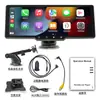 Reproductor MP5 Multimedia para Coche de 10.26 pulgadas con Carplay y Bluetooth, Pantalla Grande de Alta Definición, Navegador de Control Central para Coche