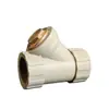 Filtro gris PPR 20/25/32/40/50/63 boca de alambre de cobre de fusión en caliente accesorios de tubería PPR para agua caliente y fría del hogar
