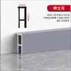 Aleación de Aluminio de 2 cm Ultraestrecha Metálica Invisible de 2 cm Nuevo Estilo Acero Inoxidable Moldura de Esquina Zoclo Minimalista