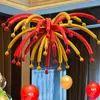 Fuegos Artificiales Globo Largo Fiesta de Cumpleaños Creativa Niños Niñas Decoración Arreglo Dopamina Colorido Forma Globos