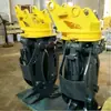 Accesorio Frontal para Excavadora Listo para Usar Pinza para Madera Pinza para Piedra de Obra Minería Pinza Giratoria Hidráulica para Piedra