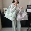 Bolsa de Viaje Plegable de Gran Capacidad, Hecha a Medida, para Almacenamiento de Equipaje, de Larga Distancia Transfronteriza, con Posibilidad de Fijación a un Maletero con Ruedas, para Uso como Bolso de Mano para Gimnasio
