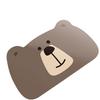Alfombrilla de baño con diseño de diatomeas de dibujos animados, bonita alfombrilla absorbente suave para baño, alfombrilla antideslizante de secado rápido para inodoro
