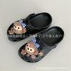 Verão Novo Gelo de Imitação Joias Rápidas Ajuste Sapatos Crocs Desenho Animado Tridimensional DIY Removível Diário Combina com Tudo Flores de Sapato
