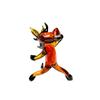 Burro de Kung Fu Divertido Cerámica Zibo Artesanías Decoraciones Decorativas de Escritorio Hechas a Mano Lindas Inteligentes Populares en Internet Regalo