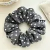 Encaje Francés Anillo para el Cabello de Intestino Grueso para Mujer Sentido de Alta Gama Tamaño Grande Flor para el Cabello Dulce Cuerda para el Cabello Combinable Cuerda para el Cabello