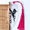 Marcapáginas de Nervadura de Hoja para Estudiantes, Inspirador, Garantizado para Aprobar Exámenes, Marcapáginas de Hoja DIY, Estilo Chino, Regalo Creativo para Exámenes de Ingreso a Secundaria y Universidad