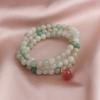 Pulsera china nueva, pulsera de cristal de color caramelo natural, pulsera de múltiples vueltas, todo partido, moda, para ir al trabajo, dopamina, sacudida en vivo, explosión