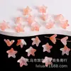 Chapéu Flor de Lírio Bicolor Galvanizado Colorido Acessórios para Corrente de Celular Pulseira Colar Base Flor de Lírio Joias Feitas à Mão DIY