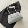 Bolsa tipo almohada 2026 de un solo hombro para debajo del brazo, bolsa coreana de lunares nuevo estilo para mujer, linda niche pequeña bolso de mano transfronterizo